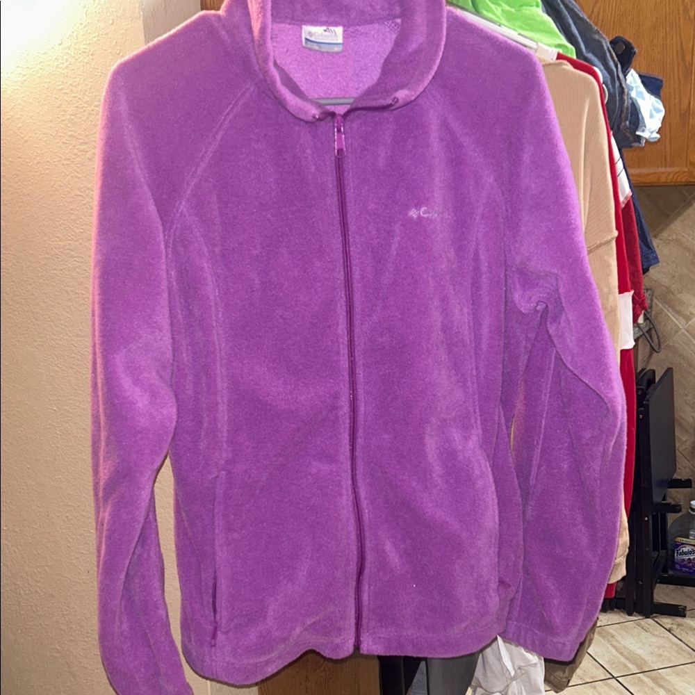 Columbia Women's Vibrant Purple Fleece Jacket